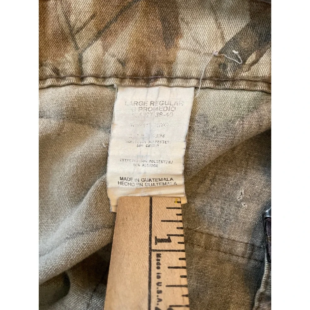 Liberty Mens Realtree Faded Hardwoods Camo Cargo Pants Large Regular Hunting